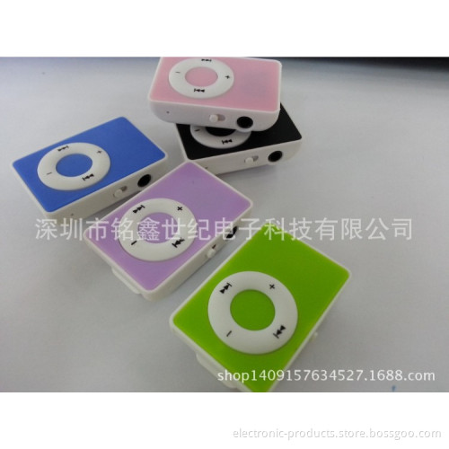 MP3 card reader no screen clips plastic card type MP3, MP3 music, sports MP3 factory wholesale